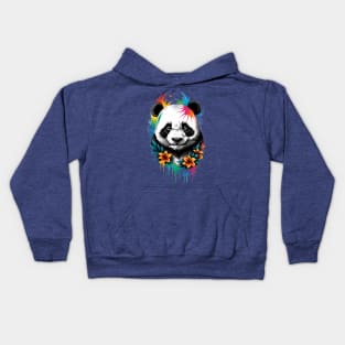 PandaZen: Wearable Art for a Whimsical Lifestyle Kids Hoodie